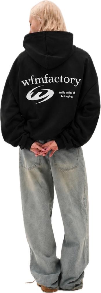 WFM Factory Hoodie negro
